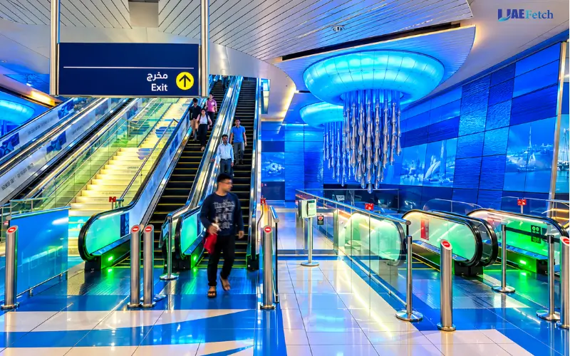 BurJuman Exit and In