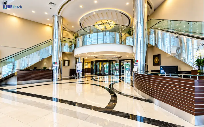 Lobby and reception areas 