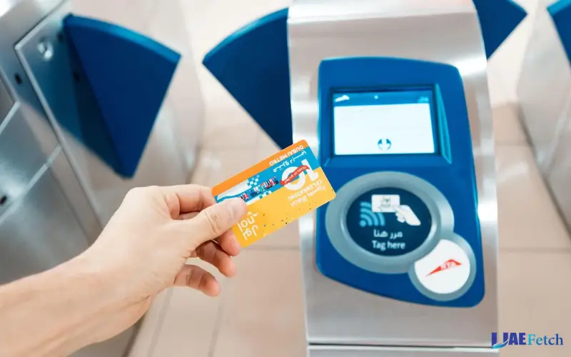 Nol Card Balance at a Metro Station