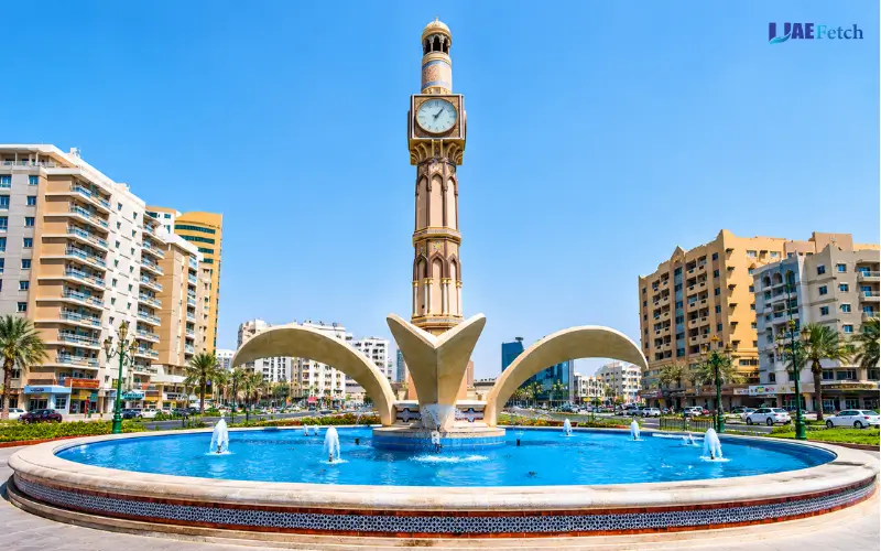 Sharjah Clock Tower Architecture